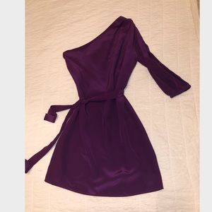 Cynthia Vincent Silk Dress